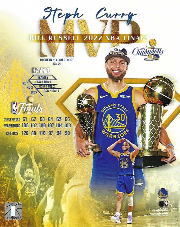 Finals Mvp Steph Curry Nba Records Golden Star Warriors Stephen