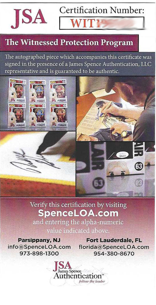 New York Giants David Tyree Autographed 8x10 Spotlight Photo Of The Helmet Catch.