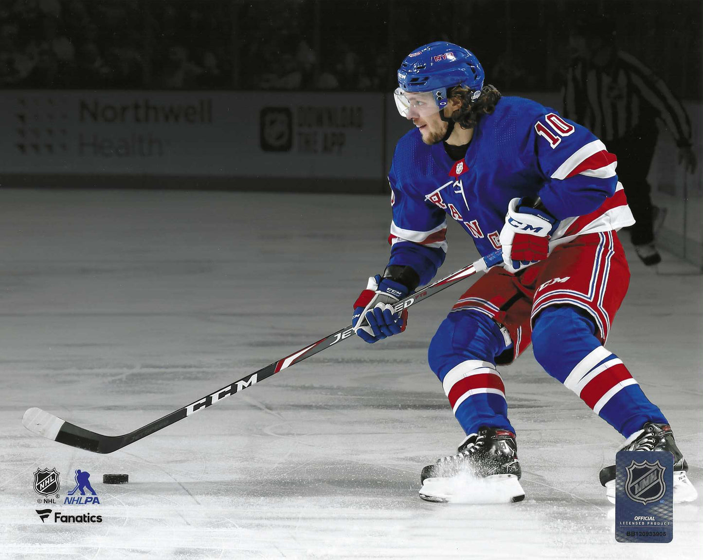 New York Rangers Artemi Panarin 8x10 Action Photo