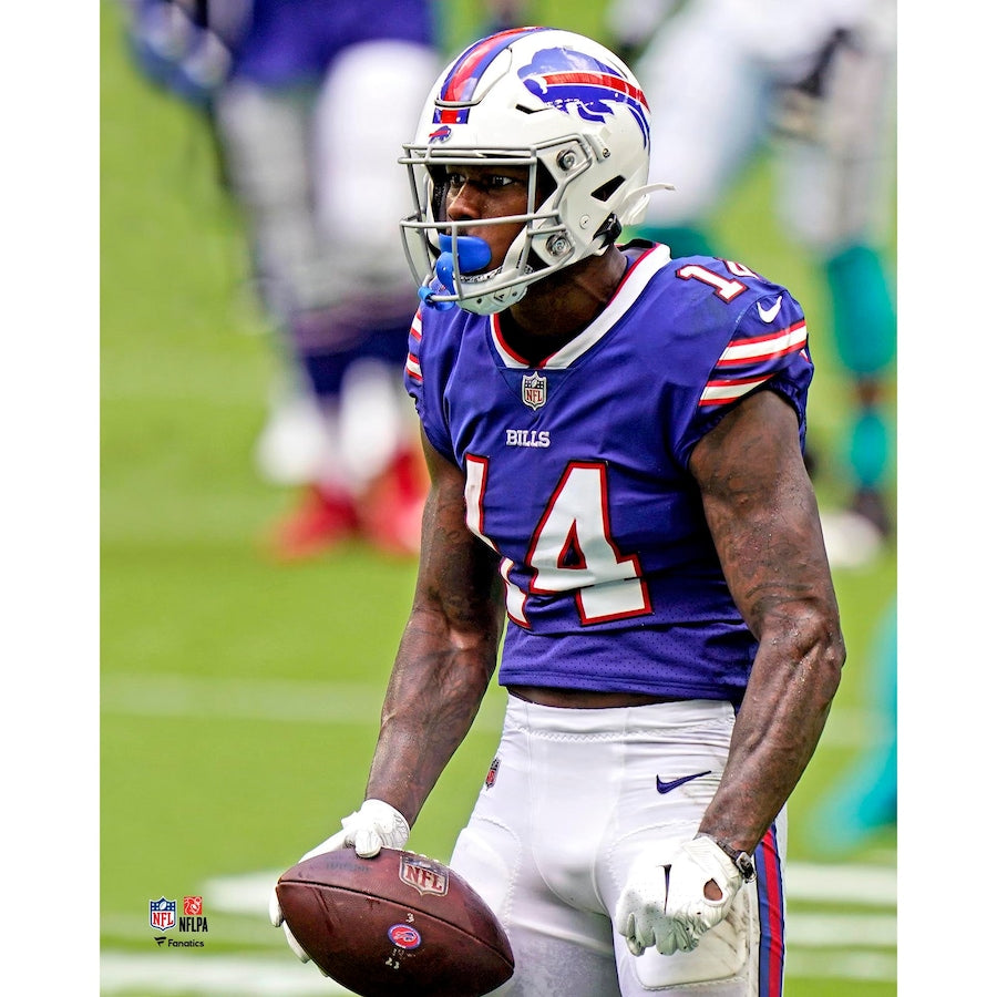 Stefon Diggs Buffalo Bills Autographed 8 x 10 Touchdown vs. New England  Patriots Photograph