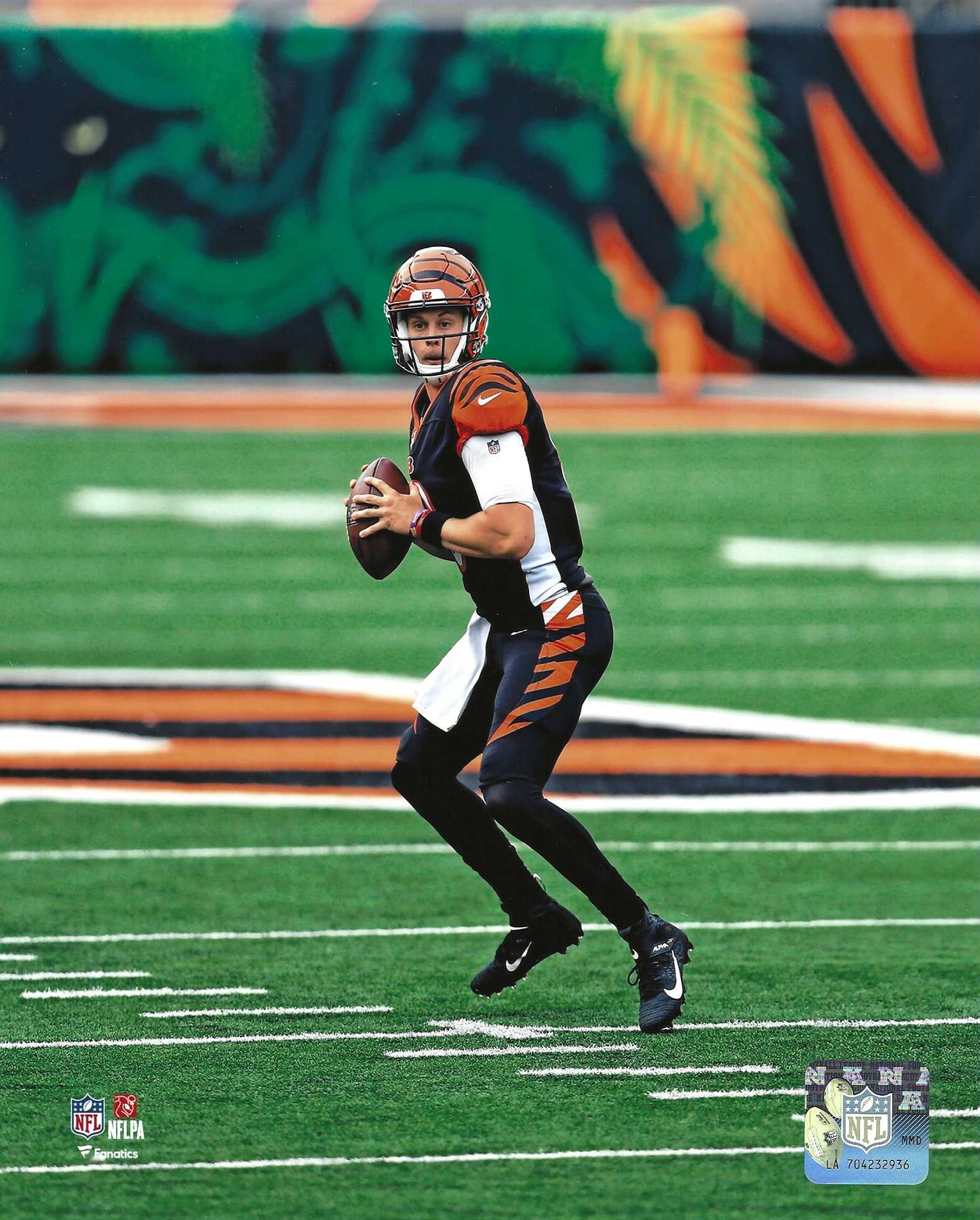 Cincinnati Bengals Joe Burrow 8x10 Action Phot