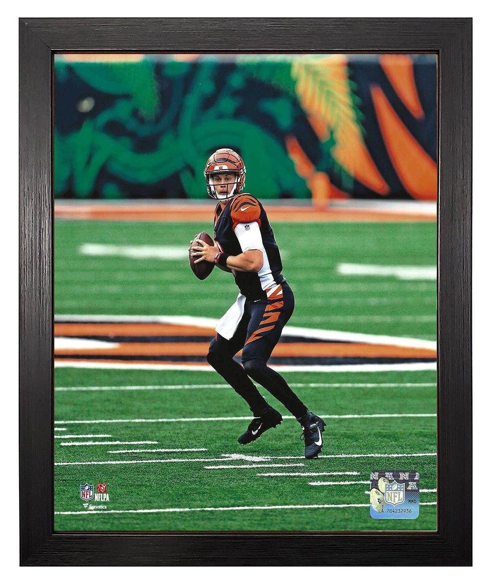 Cincinnati Bengals Joe Burrow 8x10 Action Framed Photo