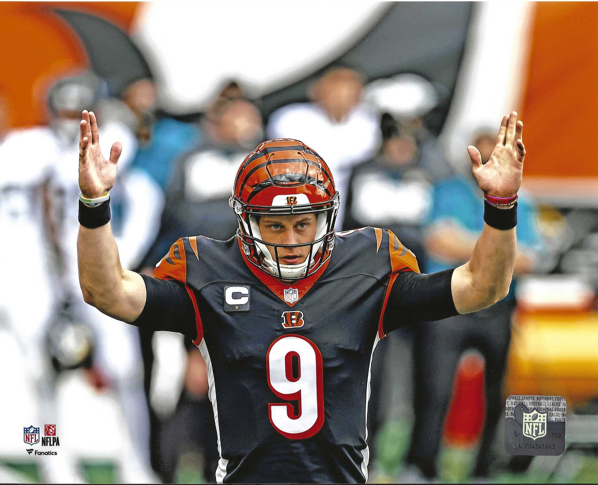 Cincinnati Bengals Joe Burrow 8x10 Touchdown Photo