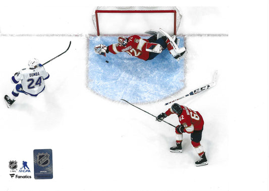 Florida Panthers Sergei Bobrovsky Makes The Save Of The Year  8x10 Photo Poster