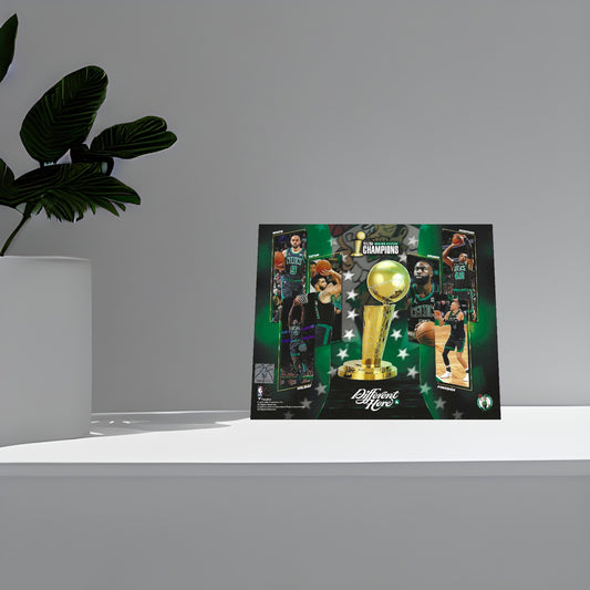Boston Celtics NBA 2024 Champions Photo Collage 8x10 Photo Poster