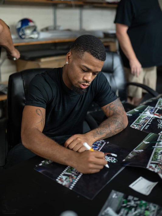 New York Jets Xavier Gipson Game Winning Touchdown On 9/11/2023 Autographed 8x10 Photo Picture