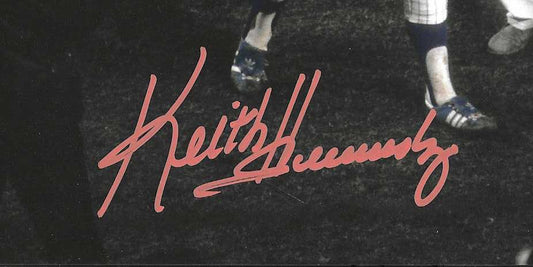 New York Mets Keith Hernandez Moments after Winning the 1986 World Series Autographed 8x10 Photo Picture