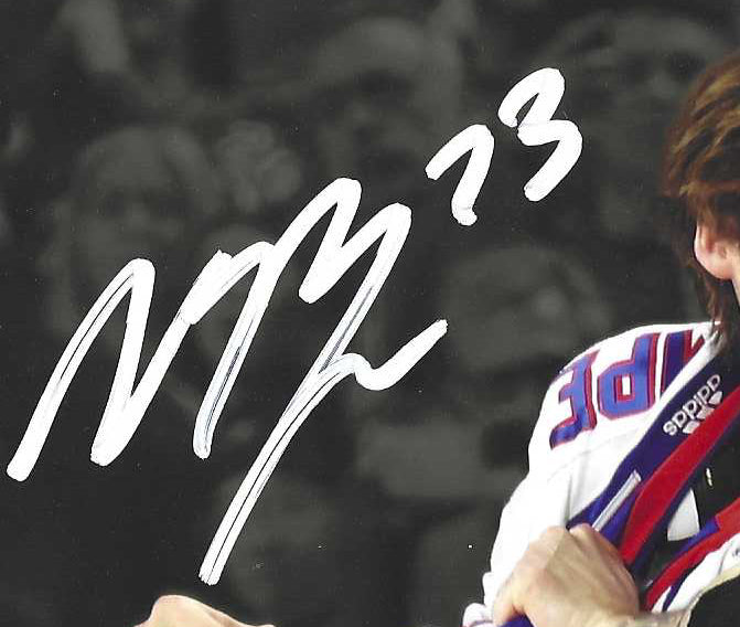 New York Rangers Matt Rempe Autographed  11x14 Photo Picture- Fathers Day Valentines Day Birthday Gifts For Dad Men Husband Becketts COA