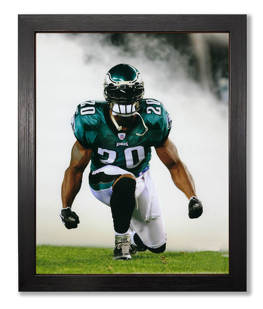 Philadelphia Eagles Brian Dawkins  Framed 8x10 Photo Picture Getting Ready For The Game