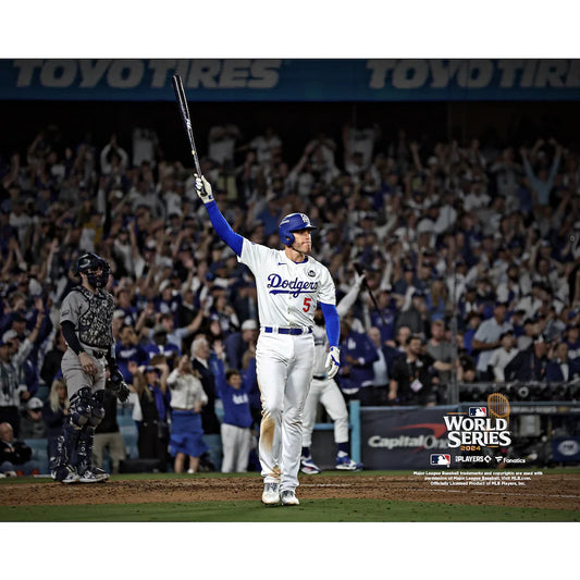 Los Angeles Dodgers Freddie Freeman 2024 World Series Game 1 Game-Winning Walk-Off Grand Slam 8x10 Photo Poster