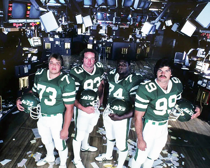 New York Jets Sack Exchange Mark Gastineau, Joe Klecko, Marty Lyons and Abdul Salaam 8x10 Photo Picture