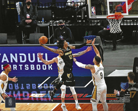 Memphis Grizzlies Ja Morant 8x10 Slam Dunk Photo Picture