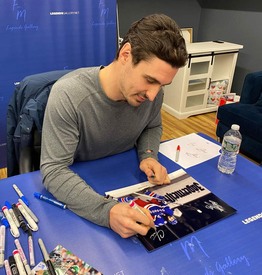 New York Rangers Chris Krieder Autographed 8x10 Celebration Photo