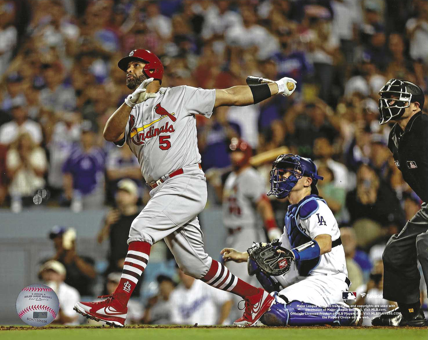 St. Louis Cardinals Albert Pujols Hits Home Run Number 700 On Sept.23, 2022 8x10 Photo Picture