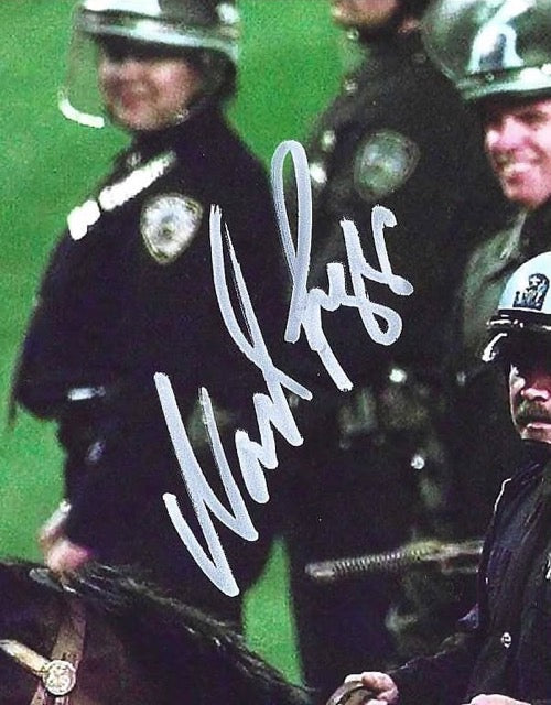 New York Yankees Wade Boggs Rides A Police Horse Around Yankee Stadium Ater Winning The 1996 World Series. Oct. 26th, 1996Autographed 8x10 Photo Picture Becketts Certified