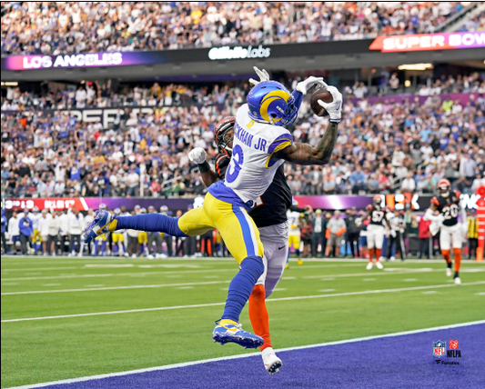 Los Angeles Rams Odell Beckham Jr. S. B. LVI Champion 8x10 Action Photo Picture