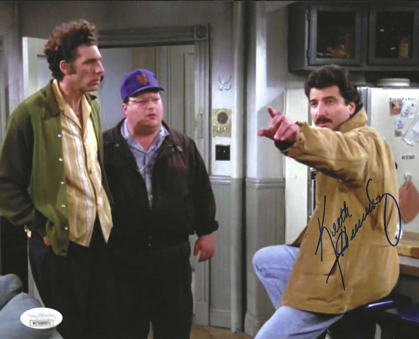 New York Mets Keith Hernandez Autographed Seinfeld 8x10 Photo picture