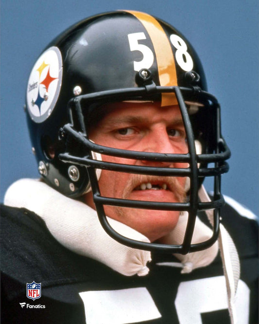 The Pittsburgh Steelers Jack Lambert Classic Missing Front Teeth Image 8x10 Photo Picture