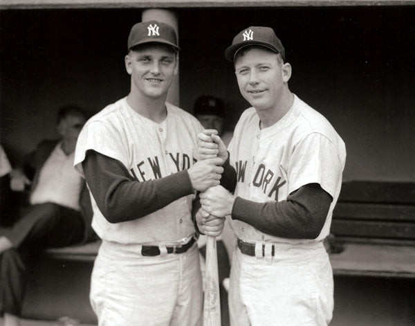 New York Yankees Roger Maris, And Mickey Mantle together in 1961 Media 1 of 1